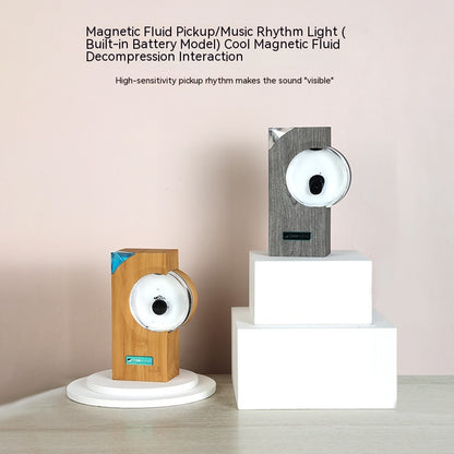 Ferrofluid Wireless Speaker - Magnetic Fluid Music Ornament