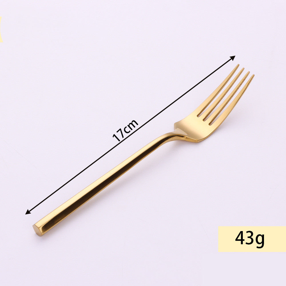 Elegant Stainless Steel Knife, Fork And Spoon Single or Set