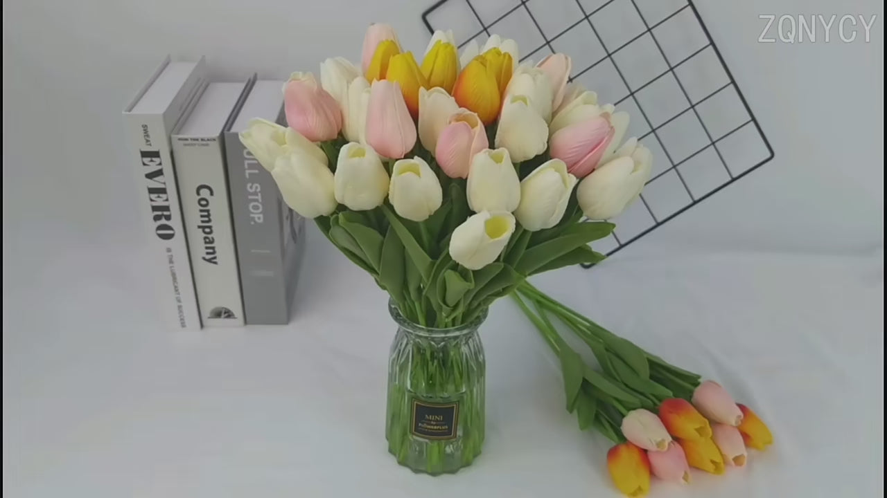 Tulip Artificial Flower Bouquet Decor