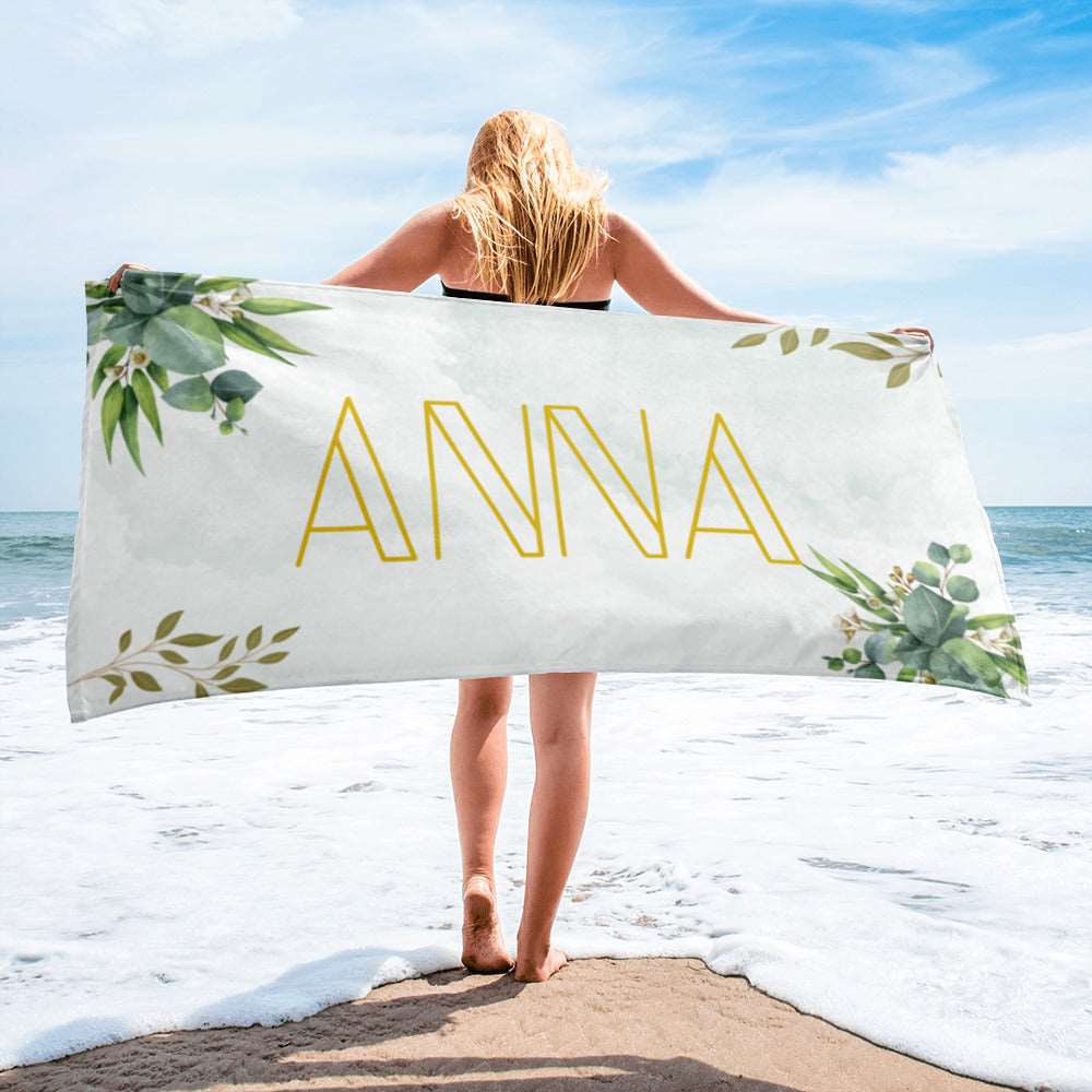 Personalized Beach Towel