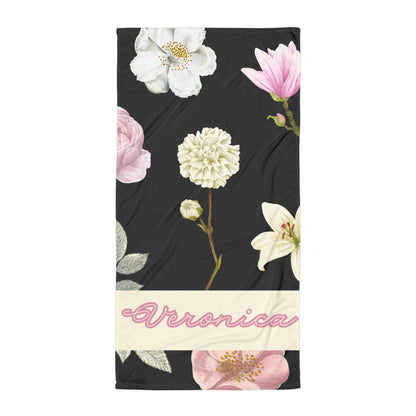 Personalized Name Beach Towel