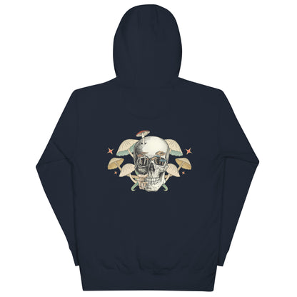 Unisex Mushroom Skull Hoodie